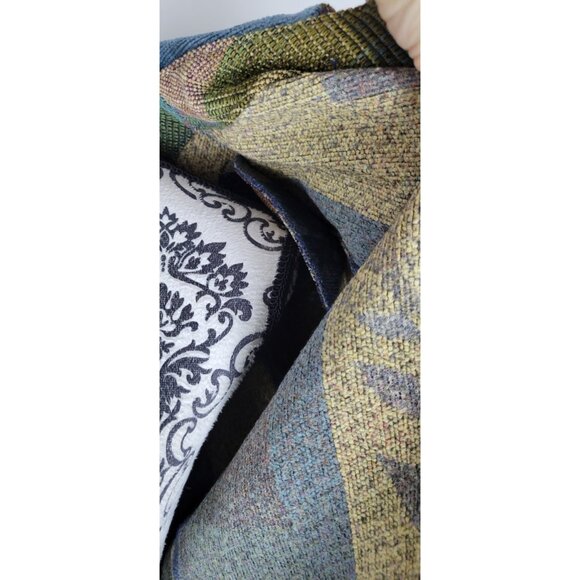 Gotcha Covered Vintage Denim Jacket Womens Medium- Floral design - Picture 4 of 13